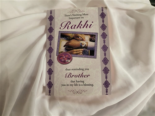 Rakhi Silver & Grey Tower Gift Box