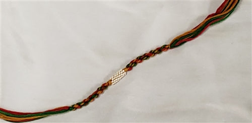 Rakhi Silver & Grey Tower Gift Box