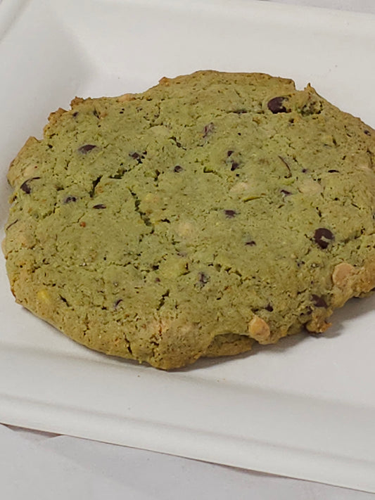 Pistachio Chocolate Chip Cookie - Eggless