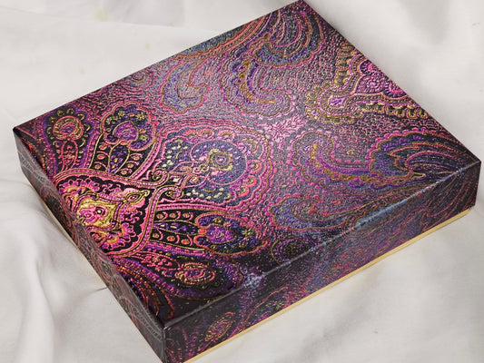 1lb Purple Paisley Mix Sweets Gift Box