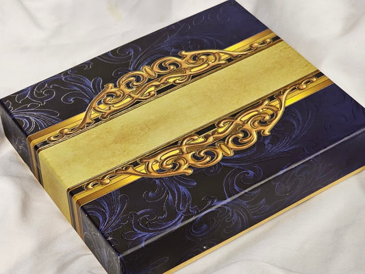 1lb Blue & Gold Mix Sweets Gift Box