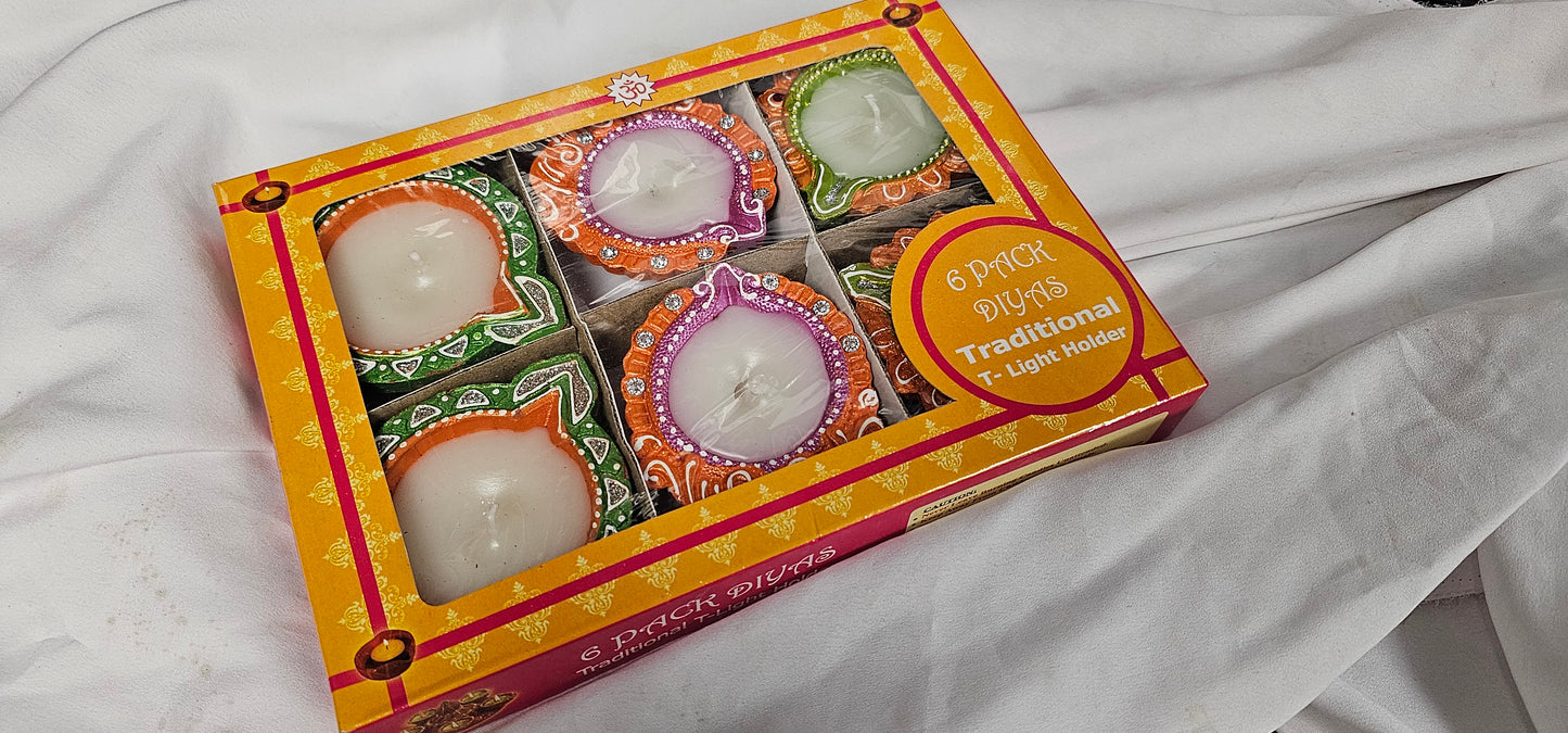 Diya Wax - 6pc Gift Box