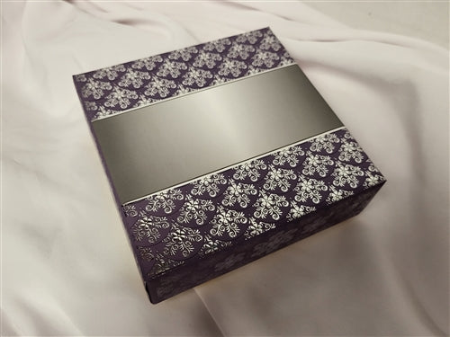1/2LB Silver & Grey Mix Sweets Gift Box