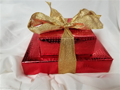 1.50lb Kaju Combo Red Foil Gift Box