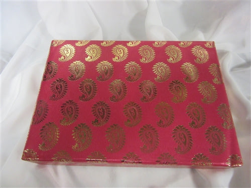 2lb Mix Sweets Red & Gold Cloth Gift Box