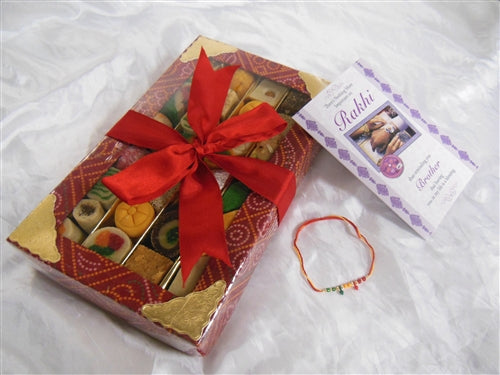 Rakhi 3lb Mix Sweets Bandini Gift Box