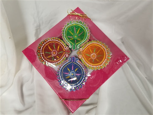 Diwali Special 2lb Mix Sweets Jewel Gift Box with Diya