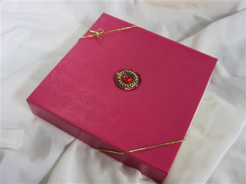 Diwali Special 2lb Mix Sweets Jewel Gift Box with Diya