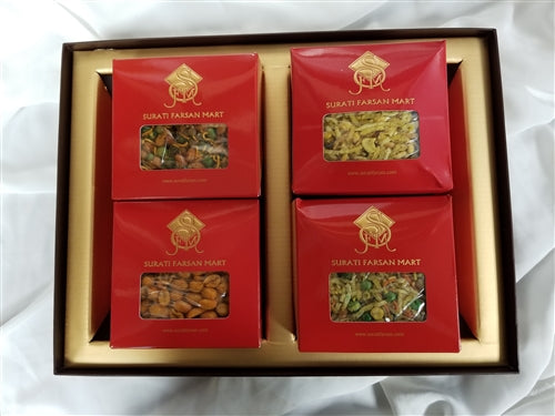 4lb Snack Gold Gift Box