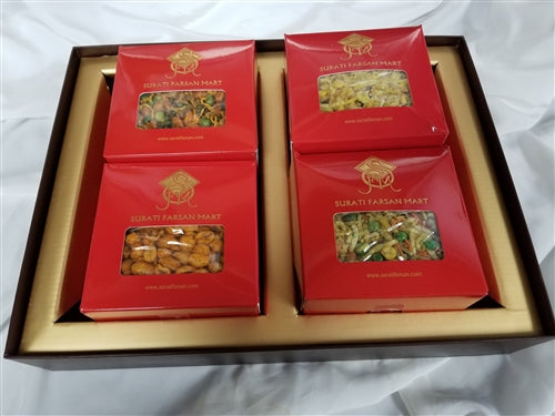 4lb Snack Gold Gift Box