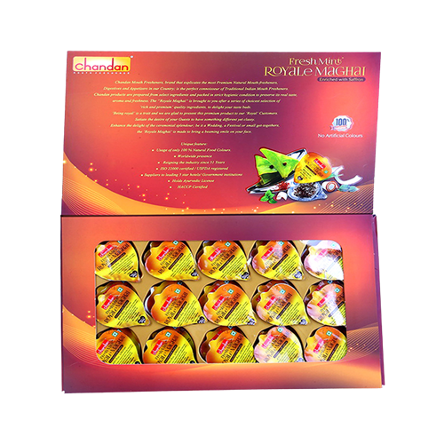 Fresh Mint Royal Maghai Mouth Freshener 30 pack box