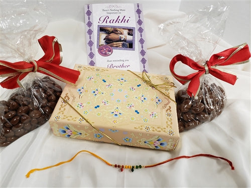 Rakhi 1 lb Chocolate Fruit & Nut Gift Box