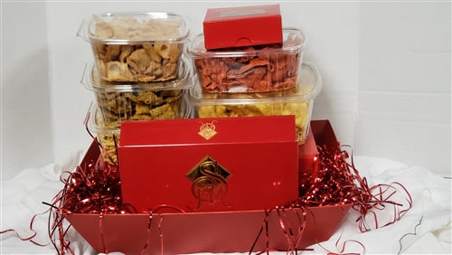 Surati Red Gift Basket
