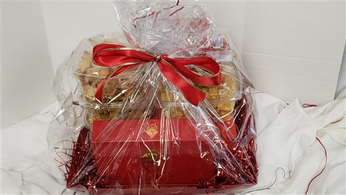 Surati Red Gift Basket