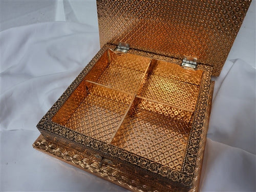 Copper Metal Trim Gift Box - Sweets & Spicy Mix