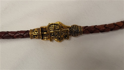 Premium Rakhi Brown Bracelet with card