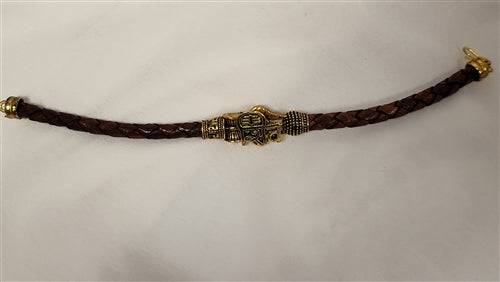 Premium Rakhi Brown Bracelet with card