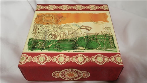 1/2LB Indian Flag Mix Sweets Gift Box