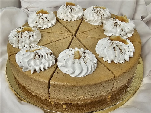 Chai Cheesecake - Eggless