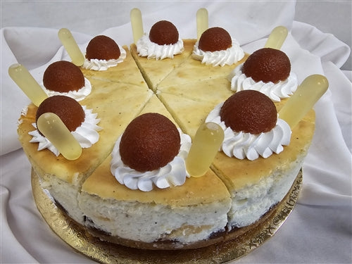 Gulab Jamun Cheesecake - Eggless