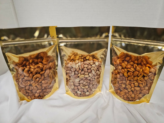 Events Small Gold Pouch Packet - Nuts