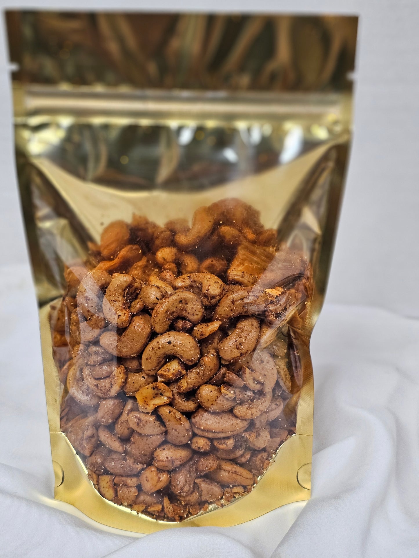 Events Small Gold Pouch Packet - Nuts