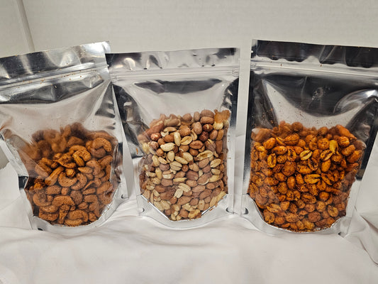 Events Small Silver Pouch Packet - Nuts