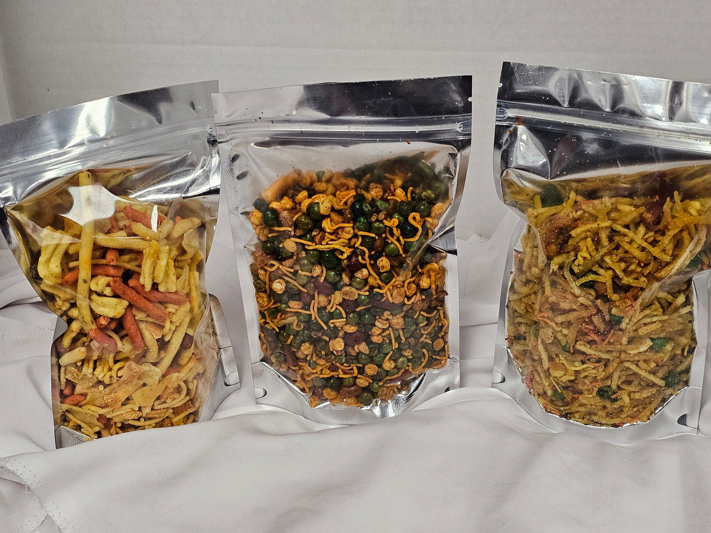 Events Small Silver Pouch Packet - Spicy Mixes
