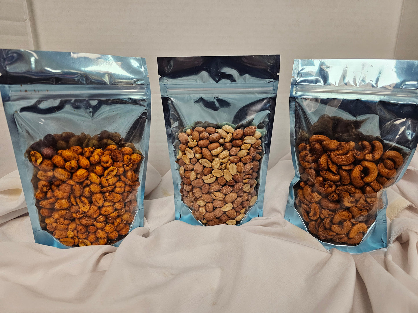 Events Small Light Blue Pouch Packet - Nuts