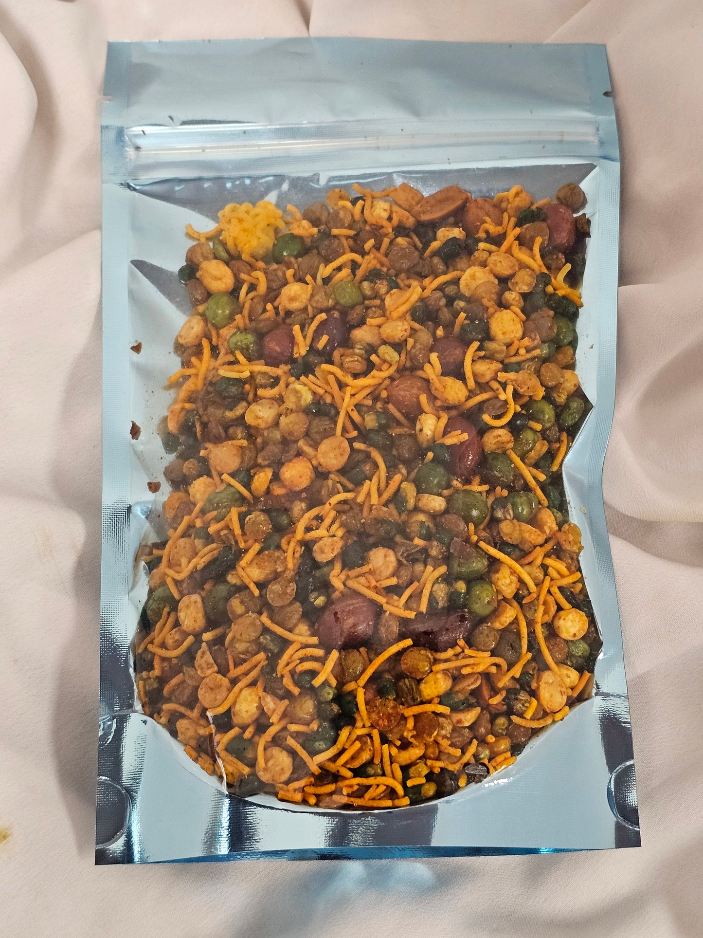Events Light Blue Gold Pouch Packet - Spicy Mixes