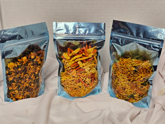 Events Light Blue Gold Pouch Packet - Spicy Mixes