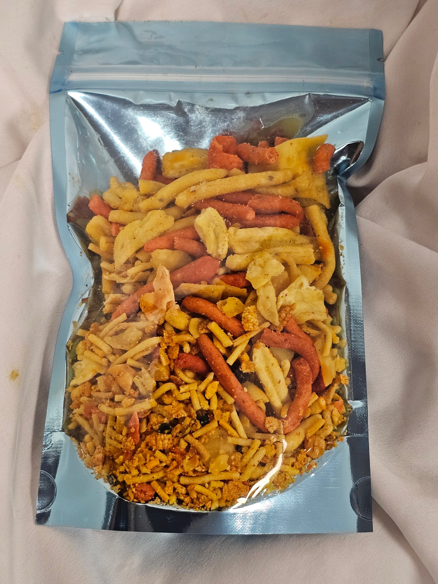 Events Light Blue Gold Pouch Packet - Spicy Mixes