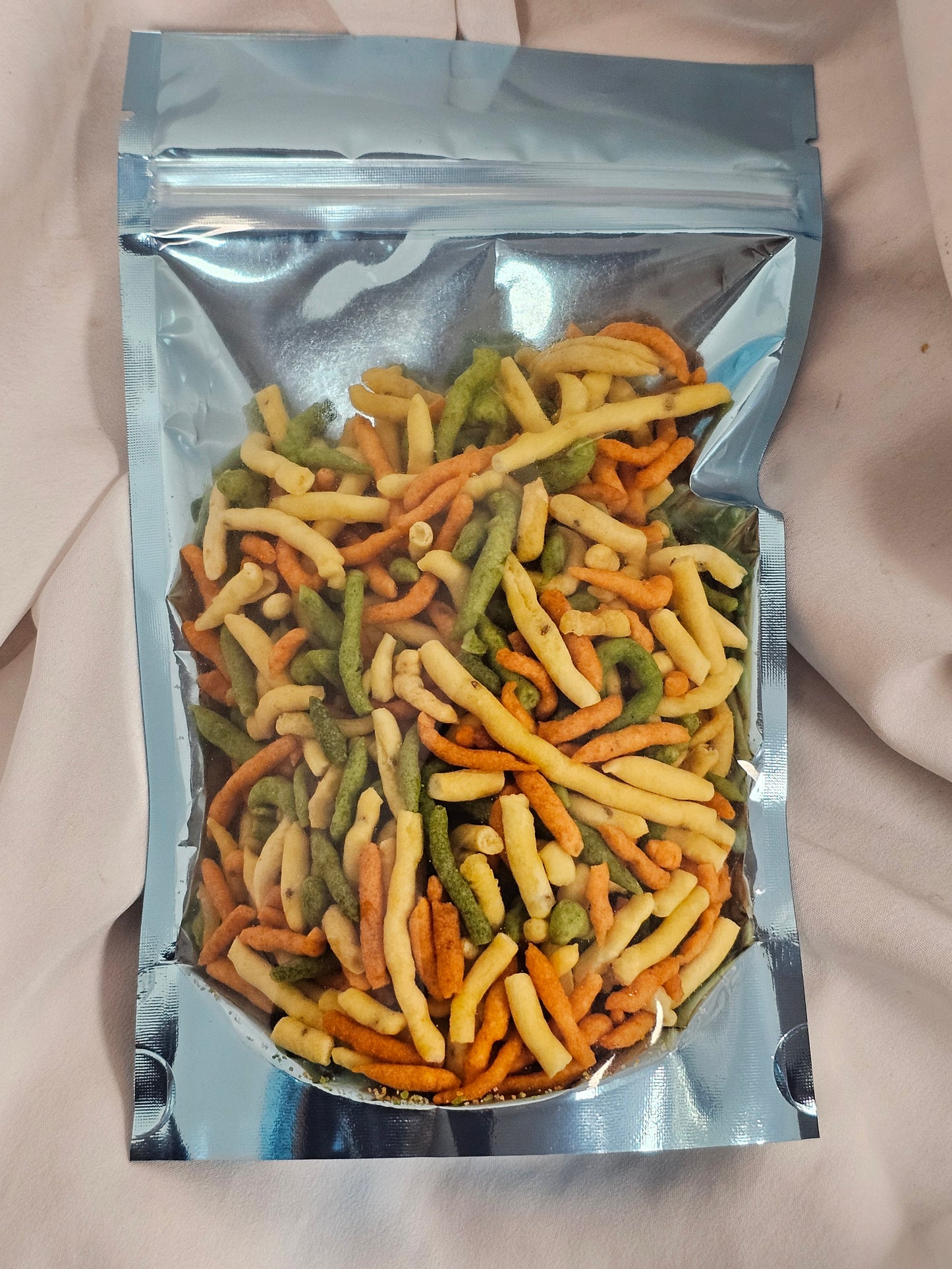 Events Light Blue Gold Pouch Packet - Spicy Mixes