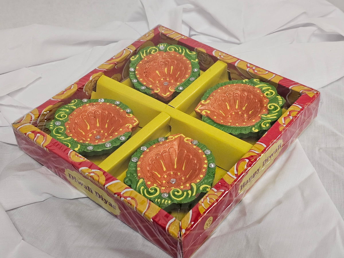Diya - 4 pc Happy Diwali Box