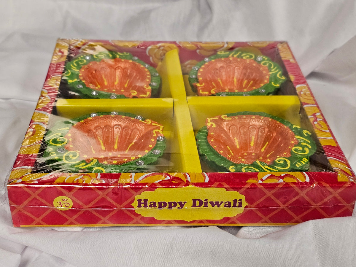 Diya - 4 pc Happy Diwali Box