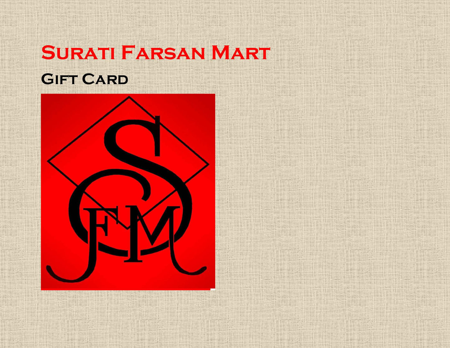 Gift Card