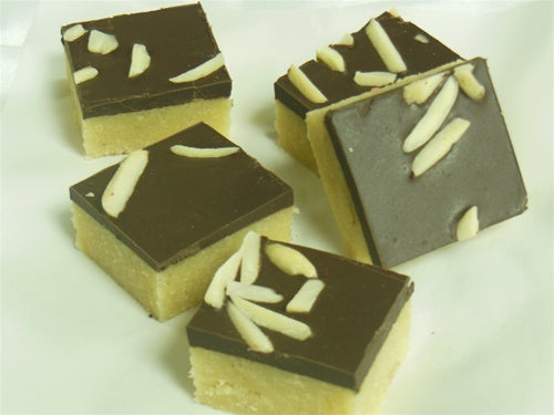 Chocolate Badam Barfi