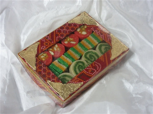 1lb  Mix Color Sweets Bandini Gift Box