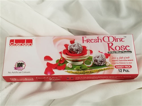 Fresh Mint Rose Roll 12 piece pack