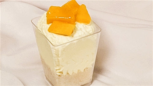 Mango Mousse Dessert Cup