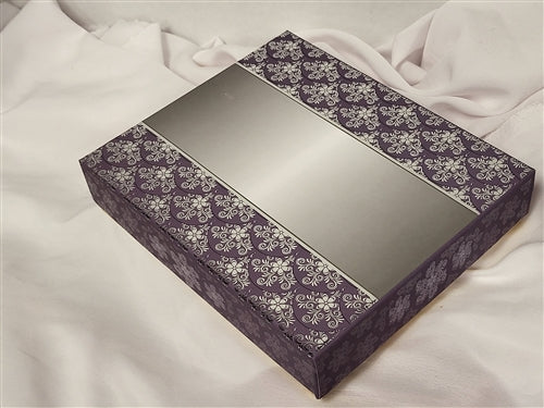 1lb Silver & Grey Mix Sweets Gift Box